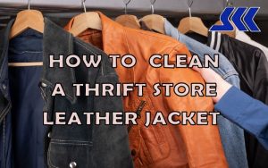 how to clean leather jacket from thrift store