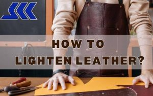 how to lighten leather